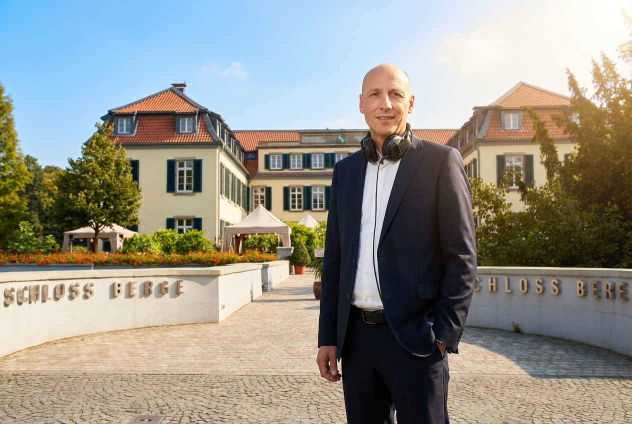 DJ Christian (SoundArt.Events), Hochzeits DJ, vor Schloss Berge in Gelsenkirchen