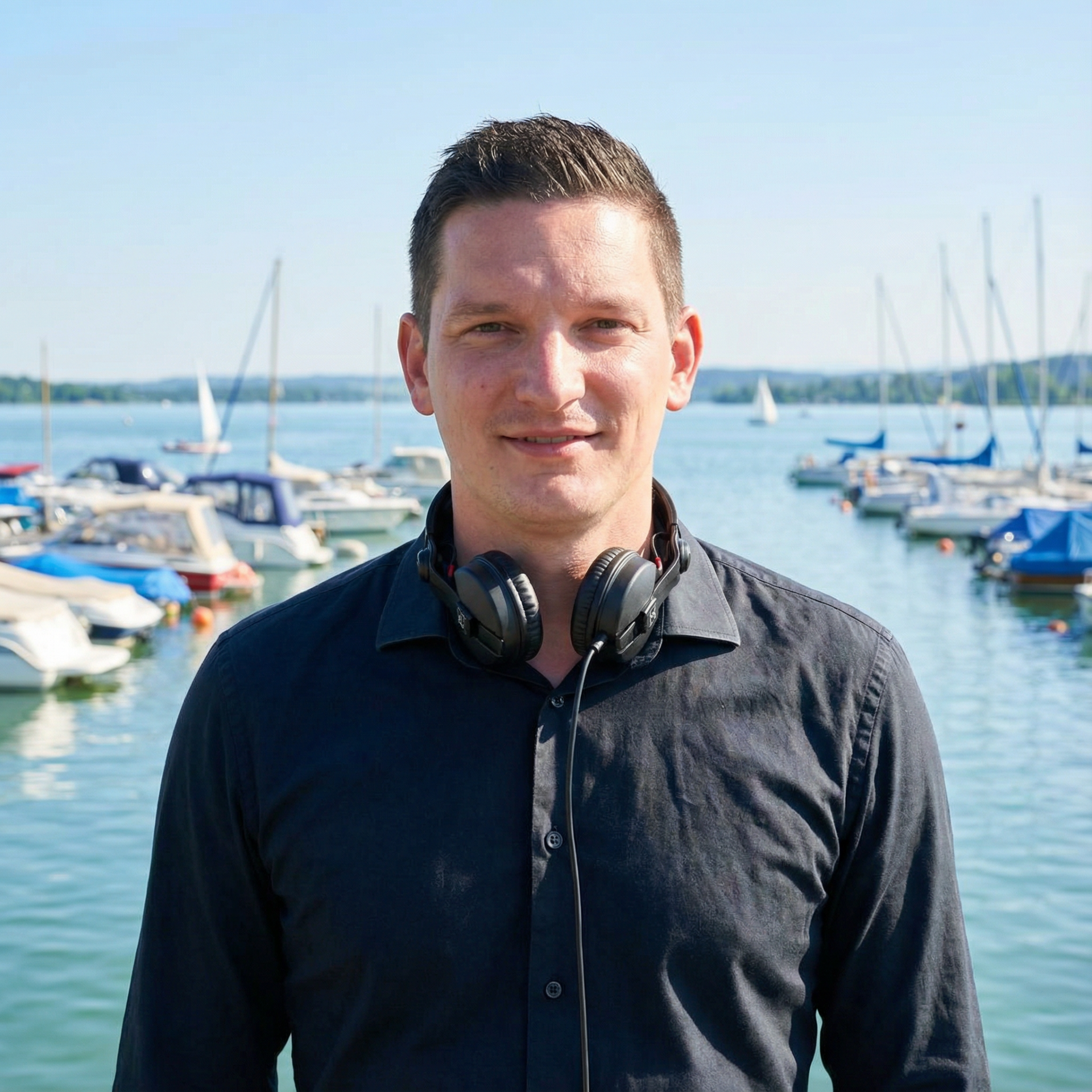 DJ Markus beim Segeln am Baldeneysee in Essen